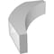 Ekena Millwork 5 1/2-in. W x 20-in. D x 32-in. H Thorton Architectural Grade PVC Knee Brace BRCP055X20X32THR - alternate 4